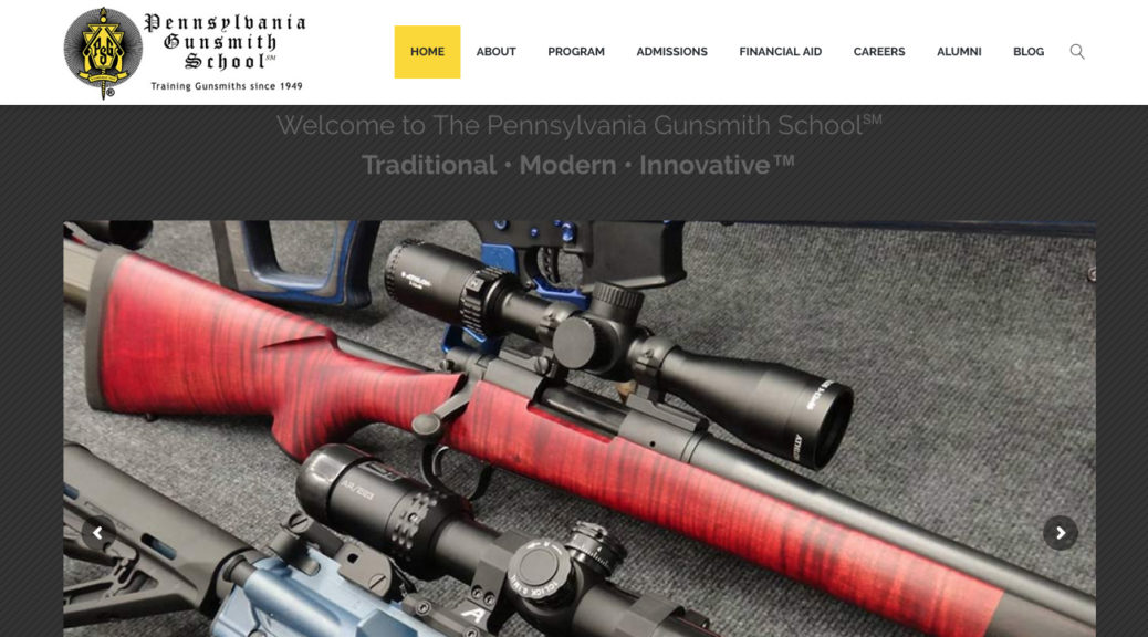 PGS Website Home Page